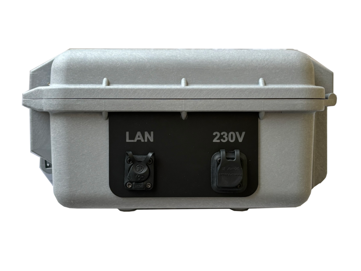 Garm showing connectivity ports